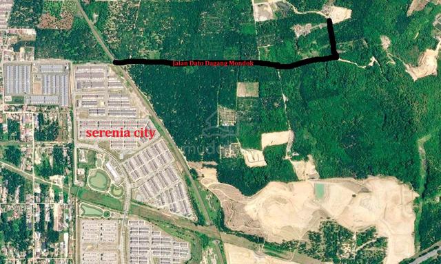 3.195 Acre AGRICULTURE LAND Jalan Dato Dagang Mondok Dengkil Serenia 1