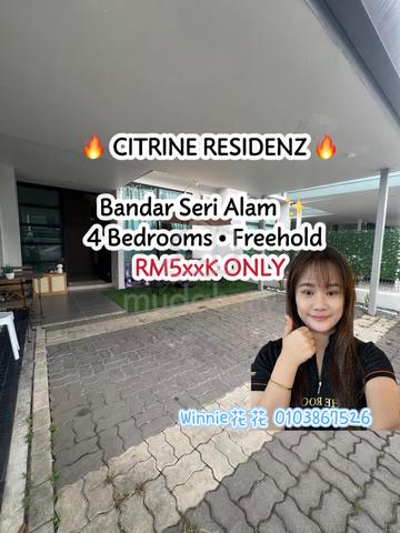 For Sale Citrine Residenz @ Bandar Seri Alam (W16) 1