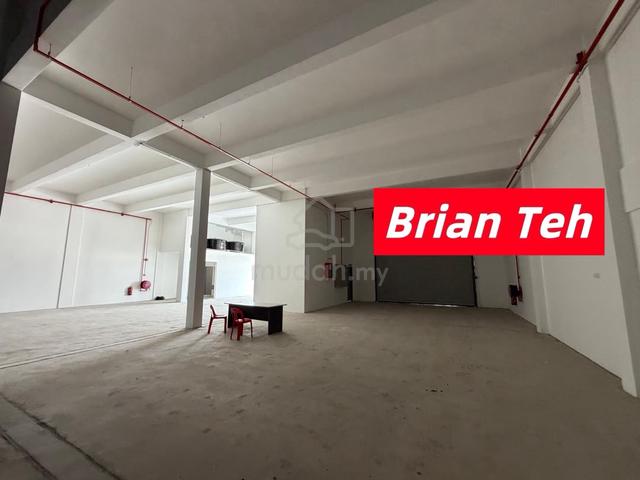 1.5Sty Semi D Light Industrial Factory Warehouse Rent at Perai Prai 1