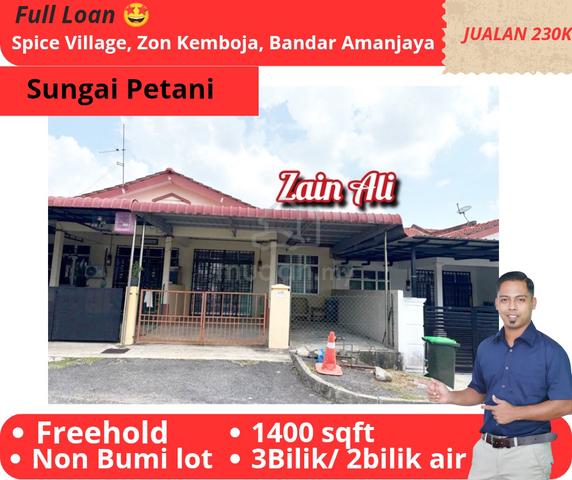 Full Loan 😍 Cash Back 40k 🤩 📍 Spice Village, Zon Kemboja, SP 1