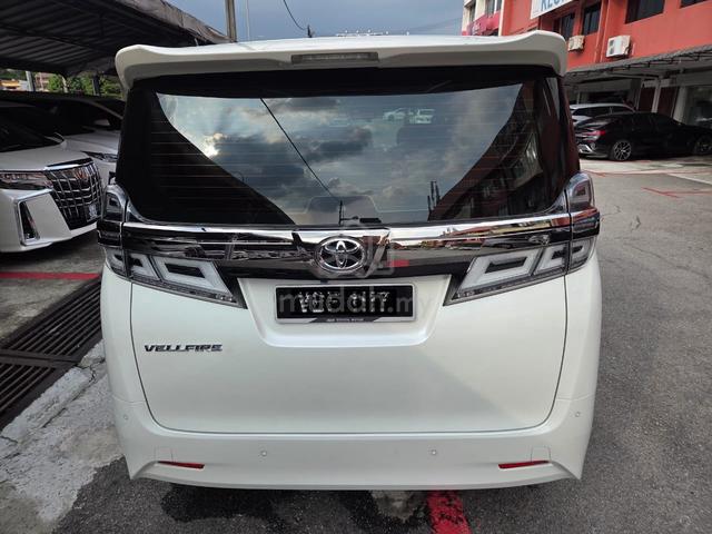 2018 Toyota VELLFIRE 2.5 ZG MODEL (FREE 2 YR WRTY) - 2