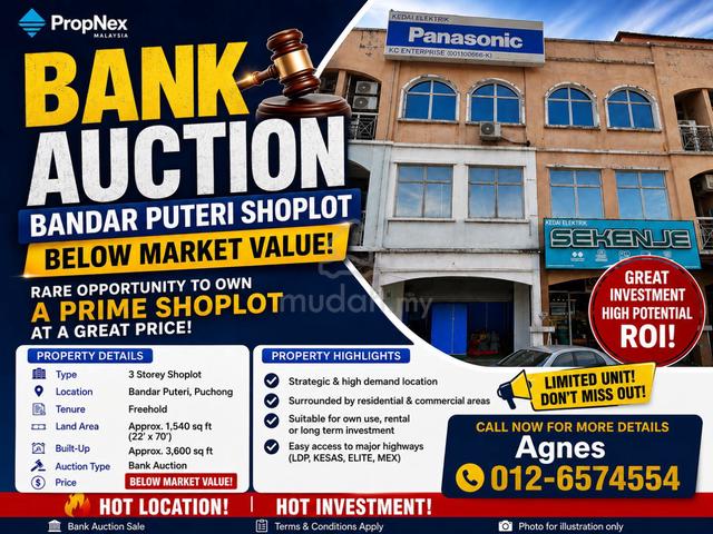 3 Storey Shoplot @ Bandar Puteri Puchong 1