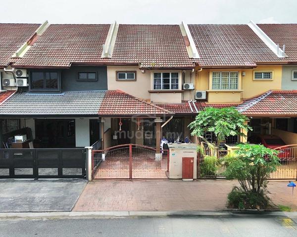 (MURAH CANTIK DEKAT UITM) Double Storey Jalan Kristal Seksyen 7 1