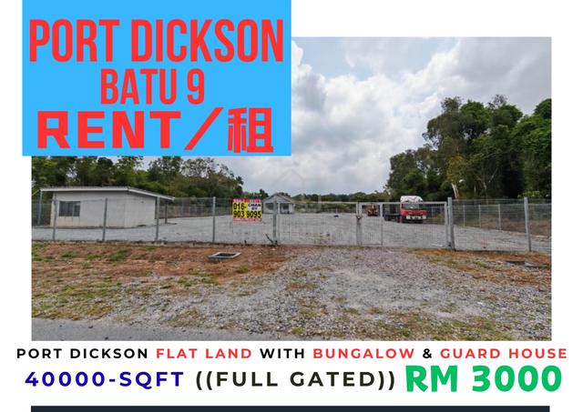 SALE PORT DICKSON 💯😍AGRICULTURAL LAND With BUNGALOW+GUARD HOUSE 1