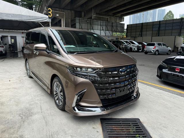 2025 Toyota ALPHARD 2.5 Z Modelista S/R S/Step HUD - 2