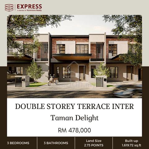 Double Storey Terrace House at 81 Taman Delight, Miri 1