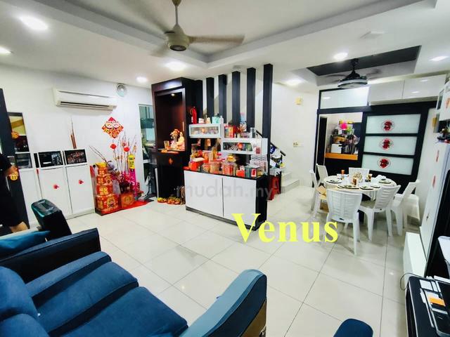Corner reno 2 sty house pearl harmoni ambay tropika Saujana Raintree 1