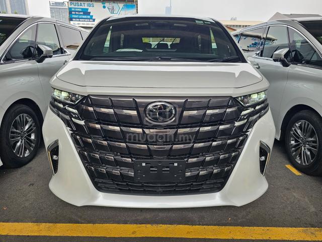 2024 Toyota ALPHARD 2.5 Z MOONROOF 6A MILEAGE 6K - 2