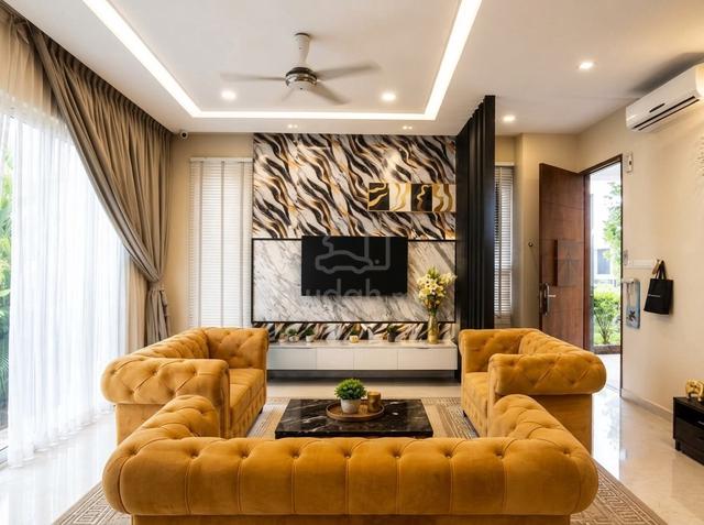 For Rent Fully Furnished Lakefront Villa @ Cyberjaya 3 Storey Zero Lot 1