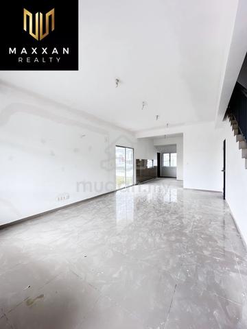New project double storey terrace house for sale low downpayment free 1
