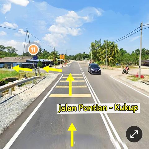 Pontian 1 Acre Small Agricultural Land Near Kukup w Bird Nest & Durian 1