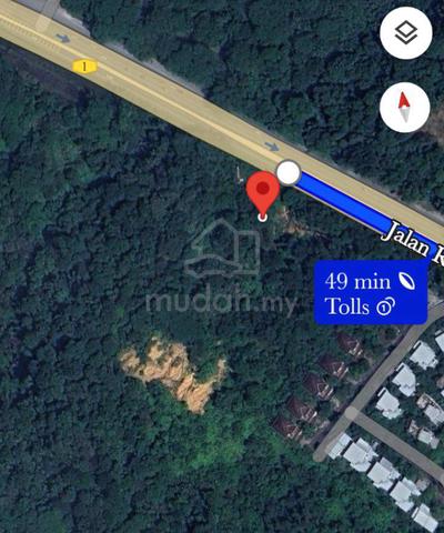 Tanah Freehold Tepi Highway Jalan Rawang Ada Jalan Masuk Untuk Dijual 2