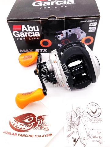 ABU GARCIA Max STX Baitcasting Reel Max4 Baitcast BC, Flipping Switch  version, left