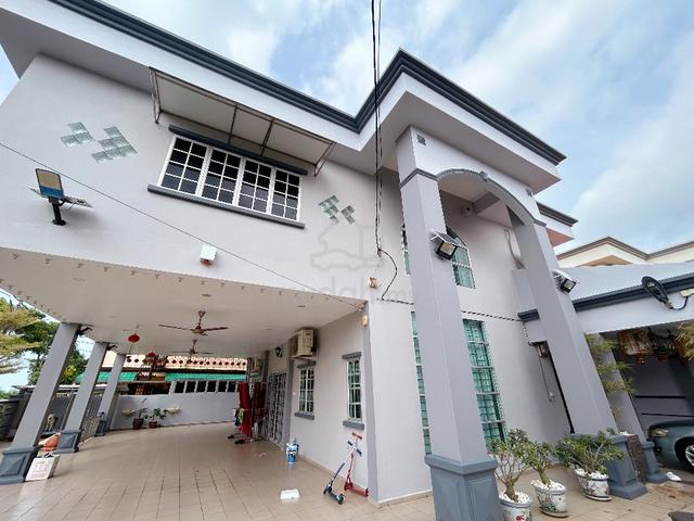 Corner Lot 2 Storey Semi D Taman Padang Temu Indah Ujong Pasir Melaka 1