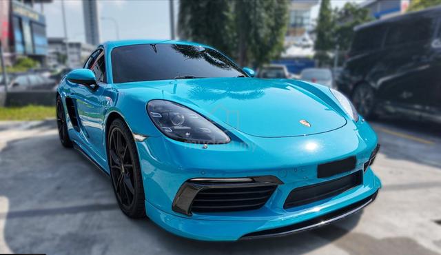 2017 Porsche 718 2.0 CAYMAN - Miami Blue - 5