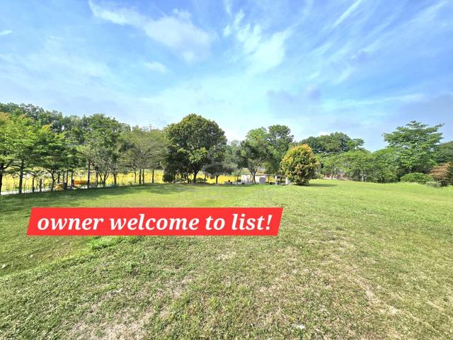 Limited corner lot bungalow land near river in setia alam 1