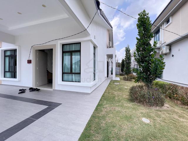 Complete Unit Gated Guard Freehold Single Storey Semi D Jasin Mydin 1