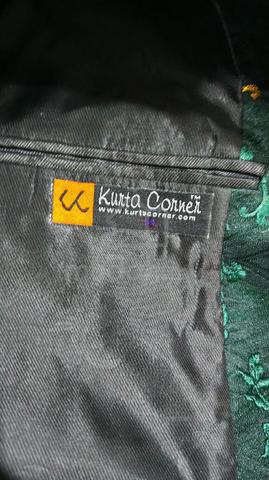 Exclusive Emerald Green & Gold Sherwani - photo 4 of 6