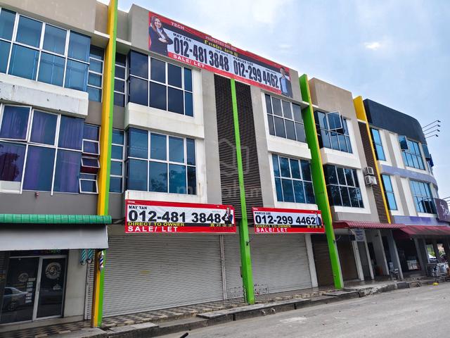(2 Join units) 3 Storey Shop Lot with Lift MAIN ROAD Near Tambun Toll 1