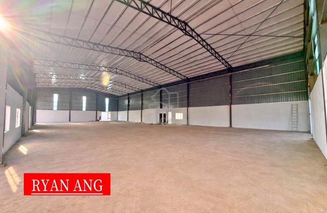 New Single Storey Warehouse For Rent At Juru Industrial Area 1