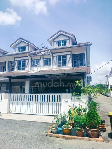 2-Storey End Lot Link House for Sale - (Victoria Cottage, Sitiawan) 1