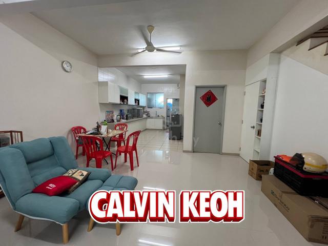 2 Storey Terrace Titi Teras Big Car Porch 1600sf Renovated Balik Pulau 1
