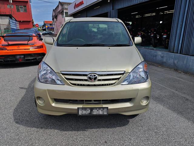 2005 Toyota AVANZA 1.3 E (M) 1 Owner - 1