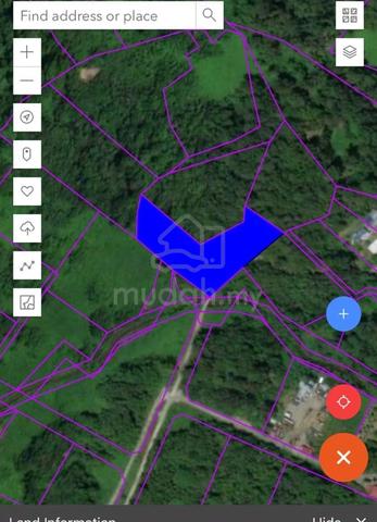 16.5Mile Semanggang Road Second Road Agricultural Land  For Sale 2