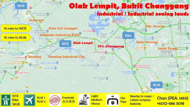 Industrial Zoning Land at Olak Lempit, Banting 1