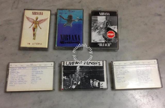 NIRVANA Cassettes ( Assorted ) - Music/Movies/Books/Magazines for sale ...