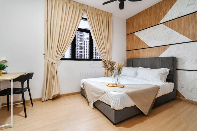 Fully Female Furnished Room For Rent @MIRA SHOREA PARK, Puchong South 1
