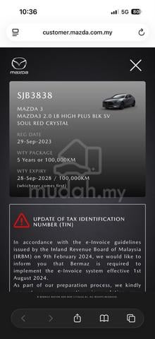 2023 Mazda 3 2.0 LIFTBACK IGNITE WTY FSR 40K KM - 5