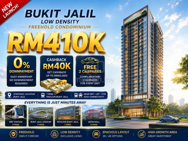 1st Home Near Bukit Jalil, 5R @ 430K |Full Residential @ Access MEX, Bandar Kinrara 1