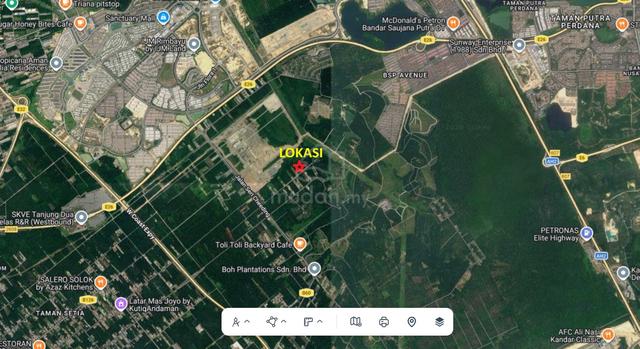 Tanah 2.37ekar Tanjung Rabok sebelah Bandar Rimbayu & Saujana Putra 1
