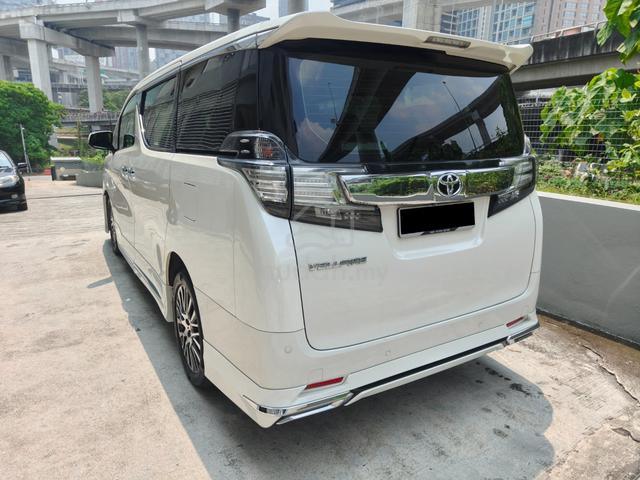 2017 Toyota VELLFIRE 2.5 ZG (A) PILOT SEATS - 3