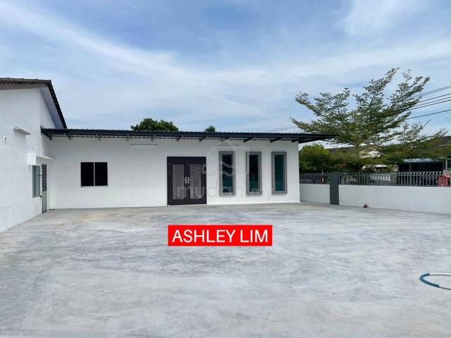 Landed Semi D House Sale Bukit Mertajam 2400sq Newly Painted Unit 1
