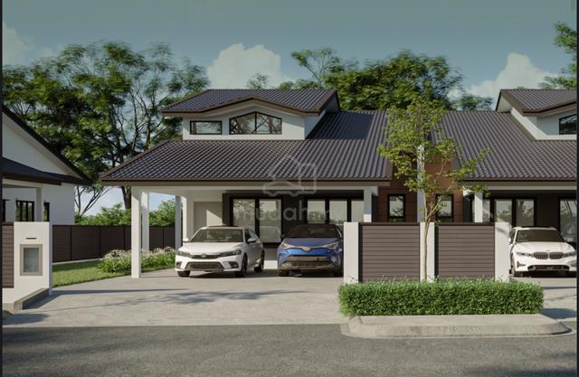 4 bedrooms type Extra LARGE Single Storey Terrace House at Matang! 1