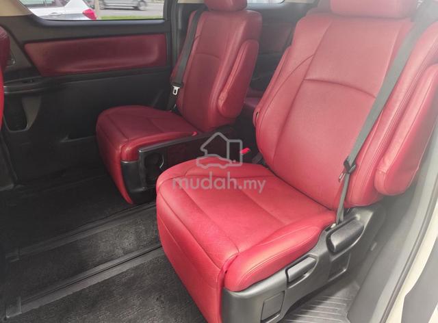 2013 Toyota VELLFIRE 2.4 Z FACELIFT (A) RED SEAT - 4