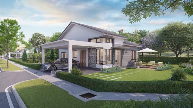 BUNGALOW 1 tingkat Dekat ECRL dan Luas tanah 9RIBU++ kps 1