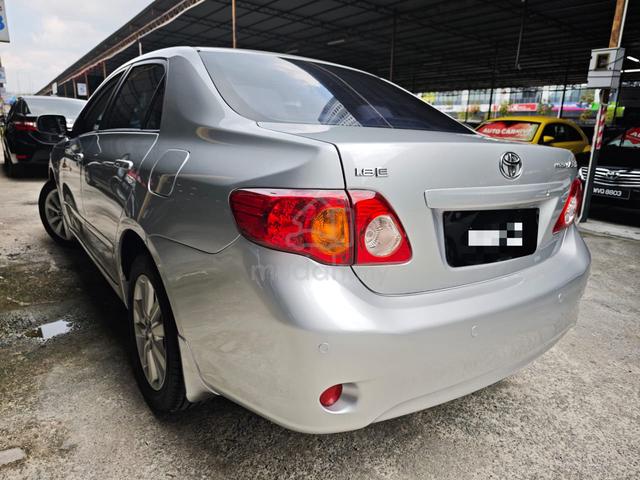 2008 Toyota COROLLA ALTIS 1.8 AUTO NUMBER 2122 - 2