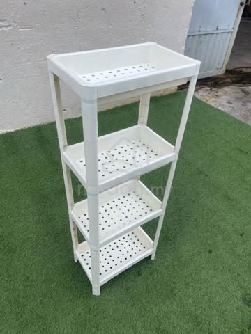 YF18W Rak Plastik 4 Tier Slim Plastic Rack Shelf - photo 2 of 6