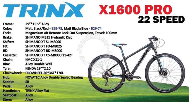 Trinx X1600 Pro MTB For Sale - Sports 