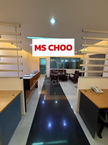 Bayan Baru office lot 1200 sq ft renovated 5 airconds 1