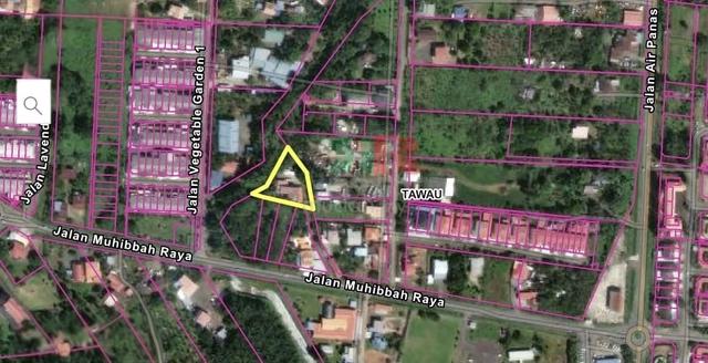 Residential Land with D/S Bungalow House, Jalan Muhibbah Raya, Tawau. 1