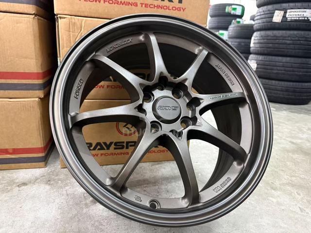 New 16x7jj volk rays ce28 dark bronze flow form - photo 3 of 5