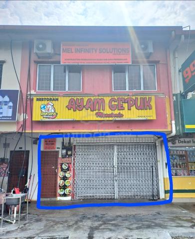 Kedai Untuk Disewa Tingkat Bawah Shop For Rent Ground Floor Murah 1