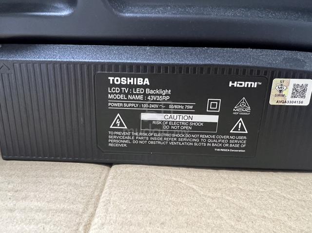 Toshiba 43'' 43V35RP LED Full HD Smart TV - photo 3 of 3