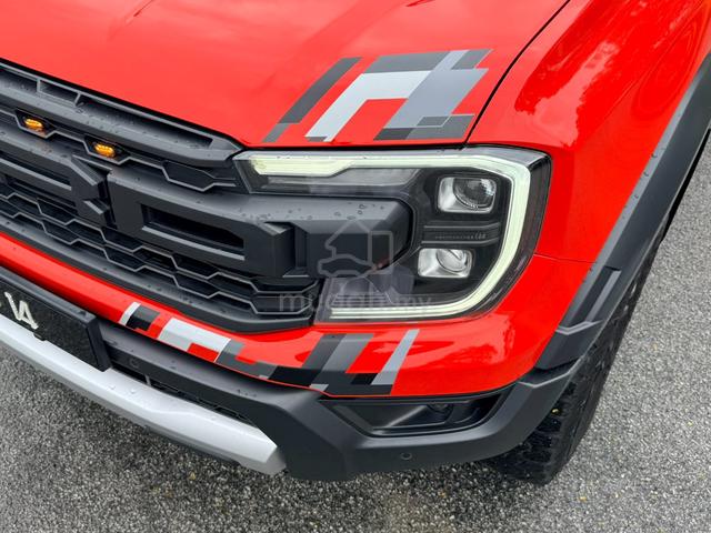 2023 Ford Ranger 3.0 Raptor Rare Orange 55,440 KM - 4