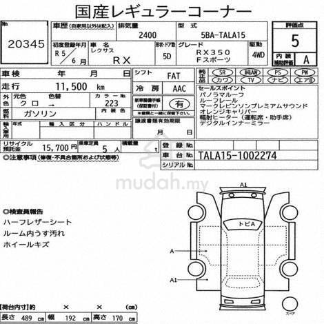 2023 Lexus RX350 2.4 F SPORT 5A/11K MARK LEVINSON - 3