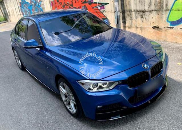 Bmw F30 M-Performance Front Lip Bodykit Gloosy Blk - Car Accessories ...